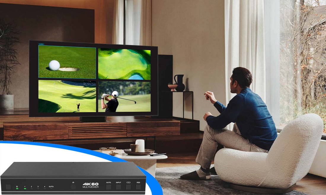 HDMI Multiviewer 4x1 4K 60Hz-BUNGPUNG