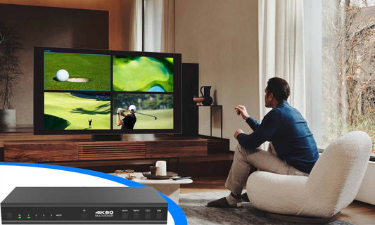 HDMI Multiviewer 4x1 4K 60Hz-BUNGPUNG