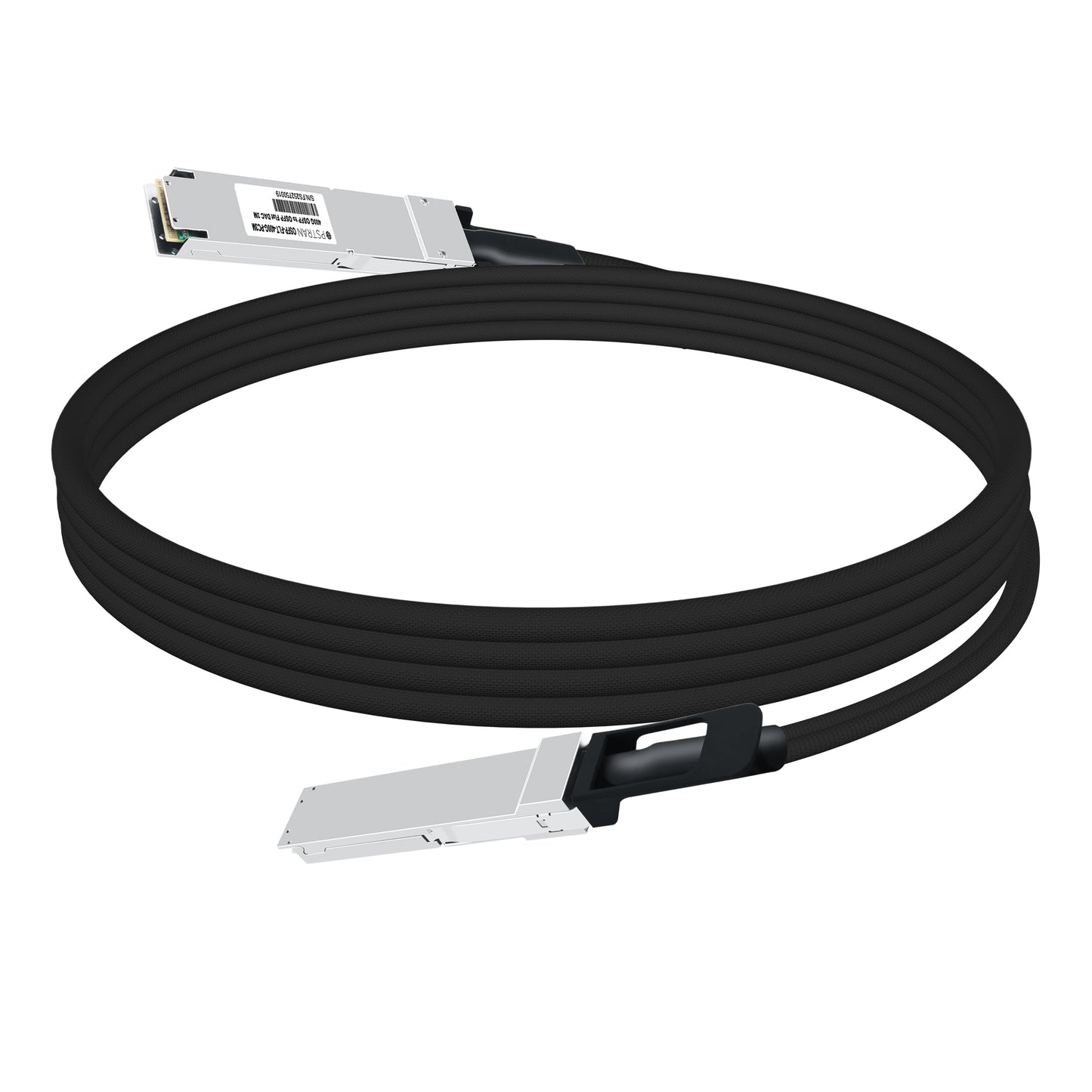 0.5m (2ft) 400G OSFP Flat Top InfiniBand NDR Passive Direct Attach Copper Twinax Cable Compatible with NVIDIA/Mellanox MCP4Y10-N00A for ConnectX-7 HCA