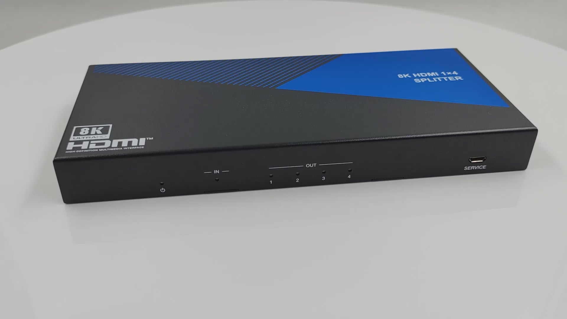 8K HDMI Splitter 1 in 4 out Audio Extractor video introduction