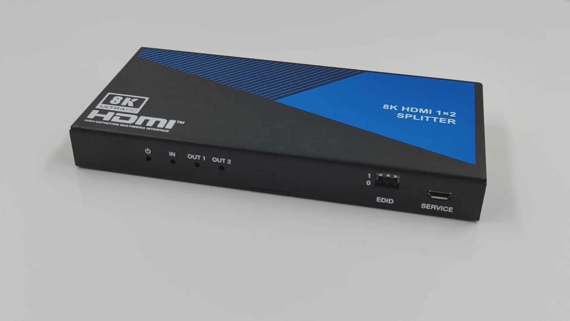 8K HDMI Splitter 1 in 2 out Audio Extractor video introduction