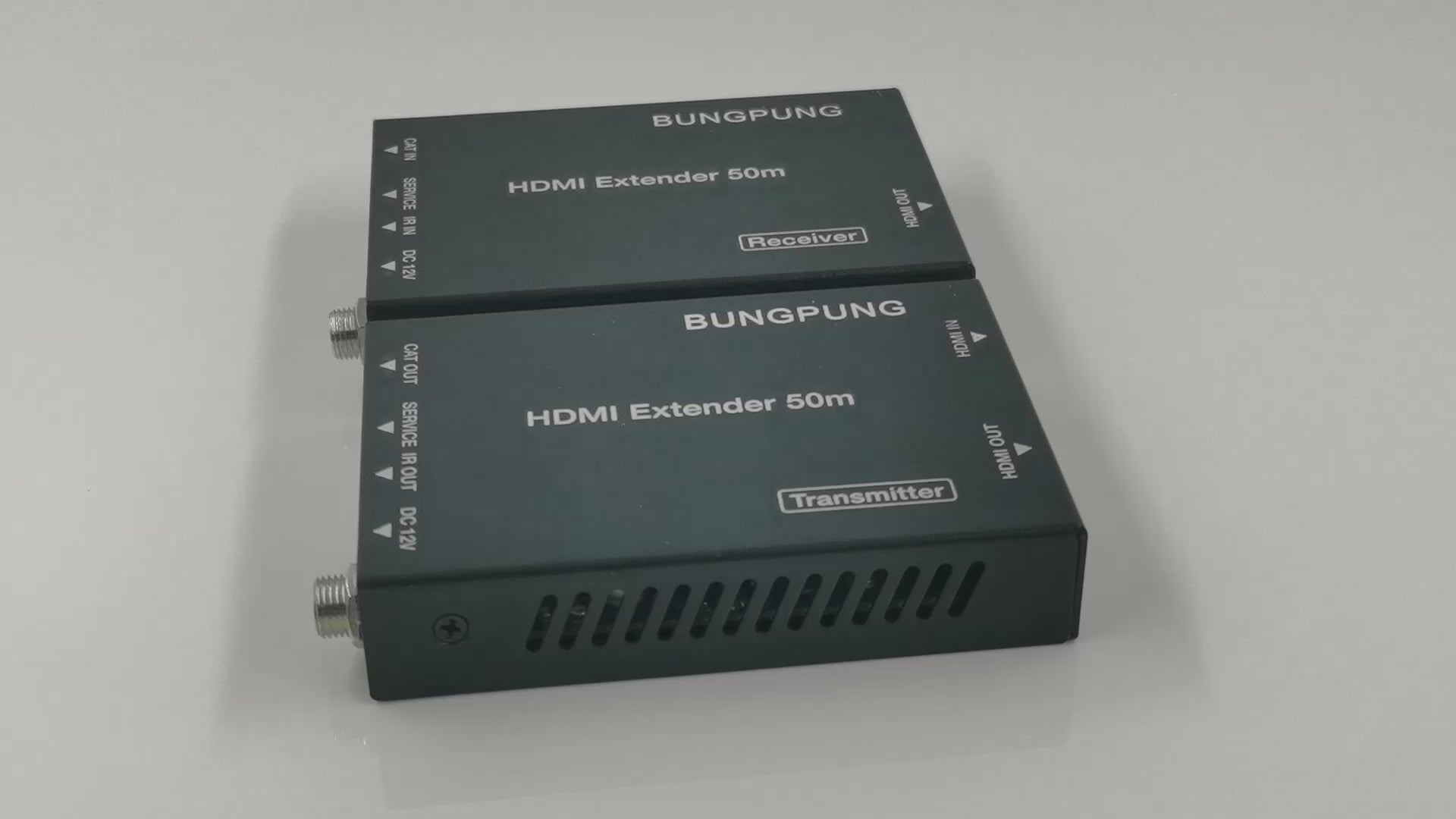 HDMI Extender over CAT5e/6 Cable with IR Transmission 50M 4K 60Hz introduction