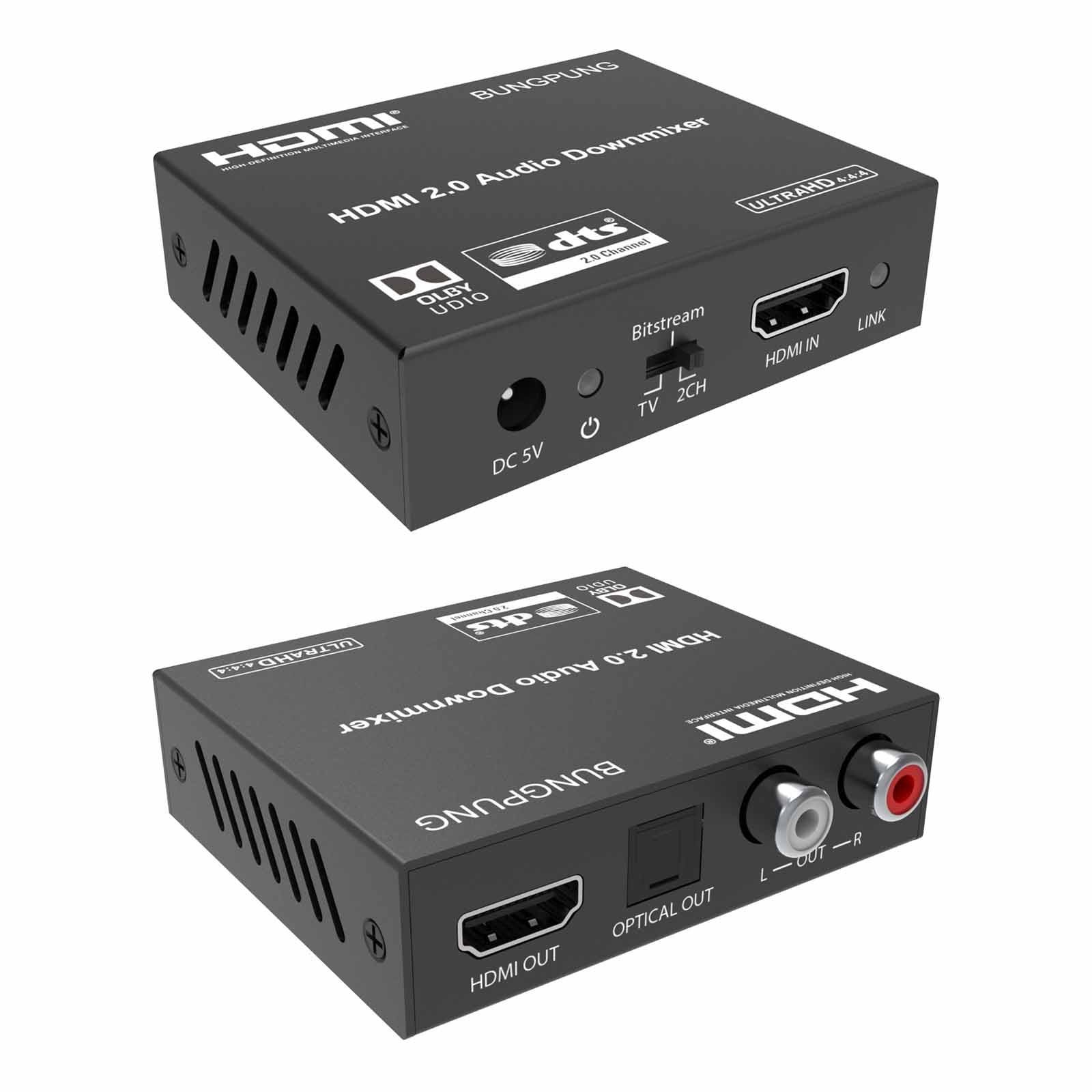 HDMI Audio Extractor Dolby DTS Audio Downmix Decoder main 1