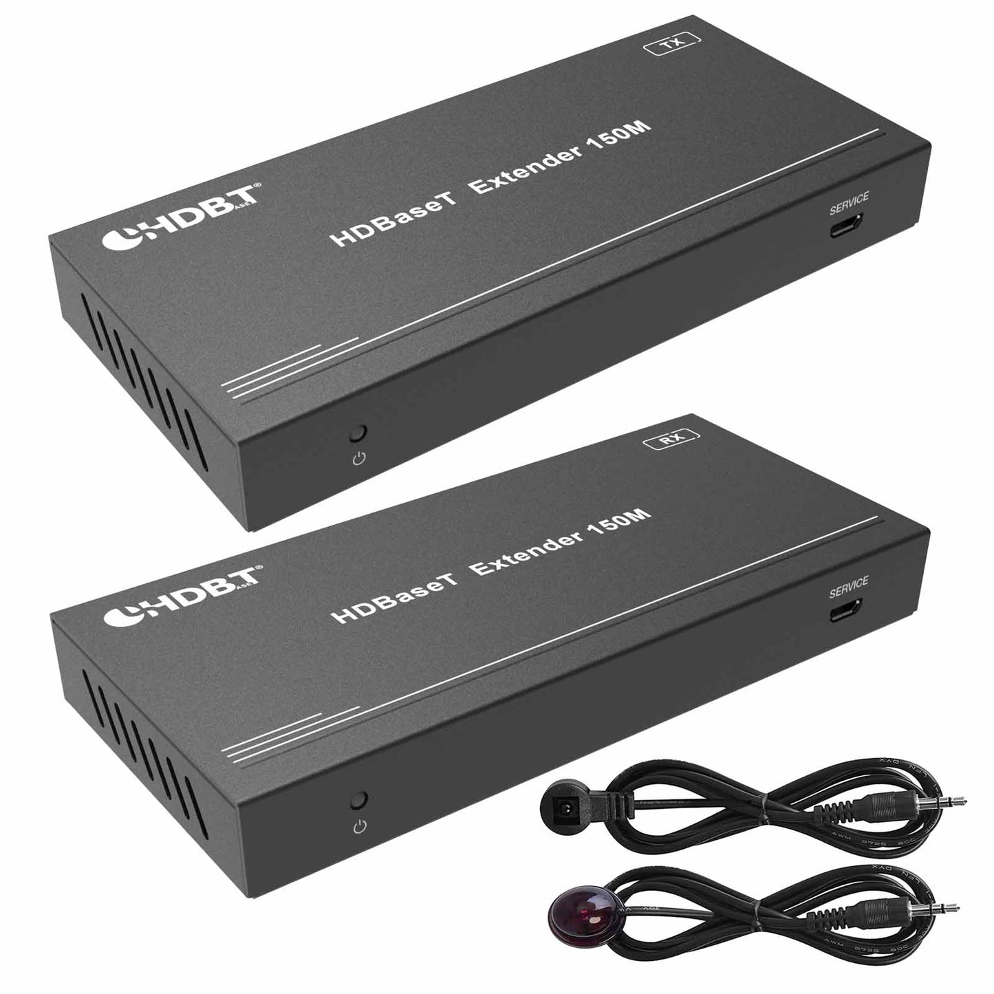 4K HDBaseT HDMI Extender over CAT6 Cable 150m IR RS232 main 2