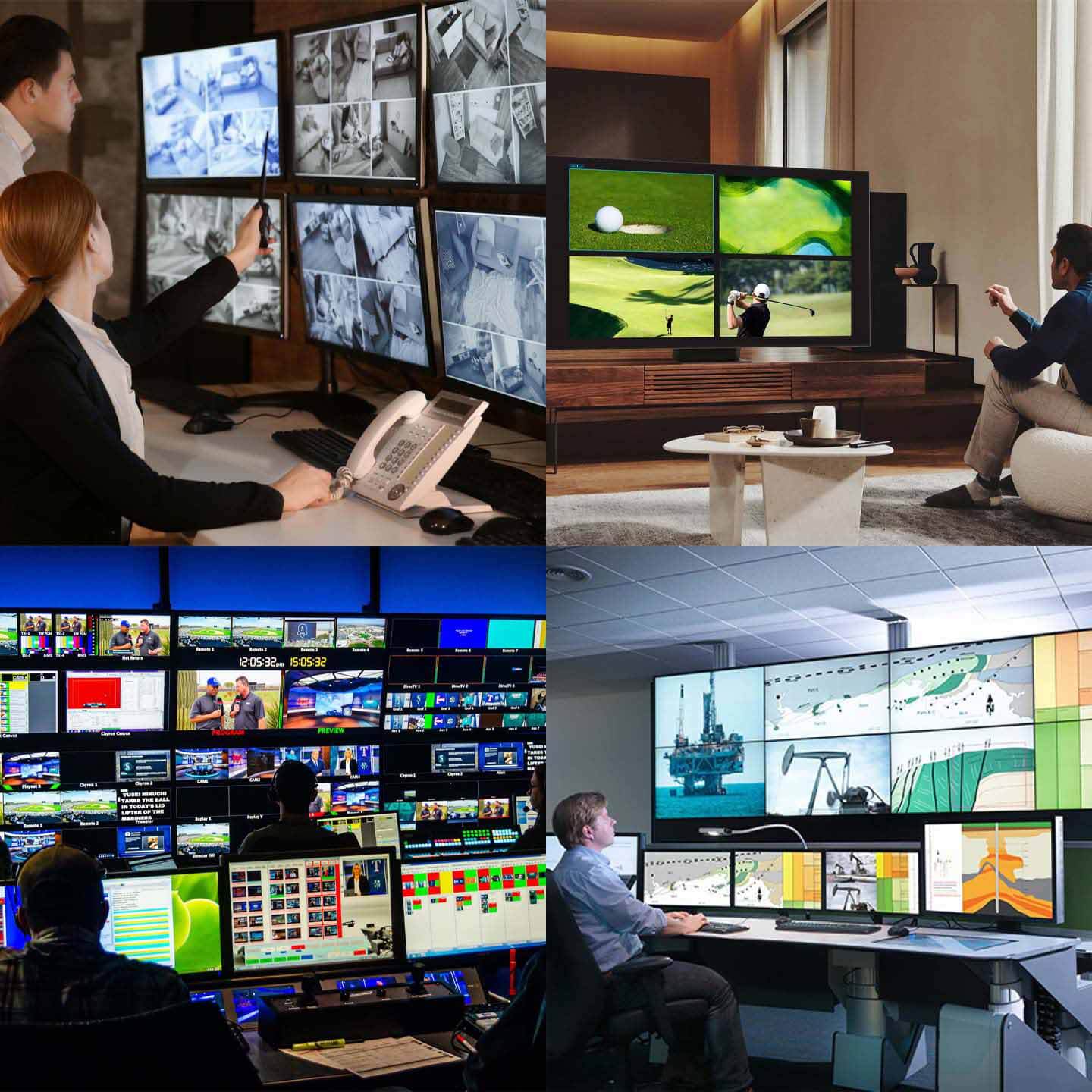 HDMI Multiviewer 4x1 1080P 60Hz application 2