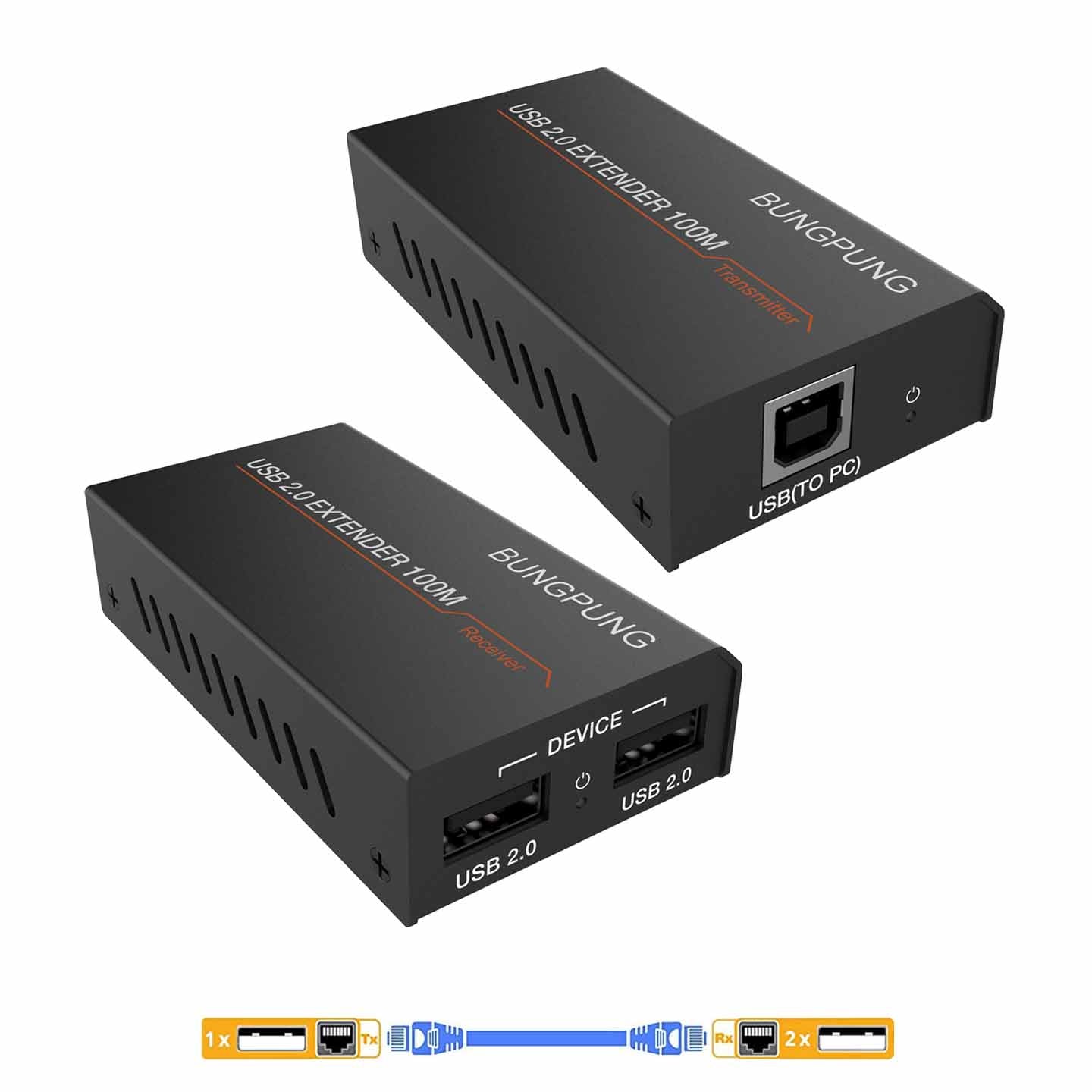 USB 2.0 Extender-BUNGPUNG