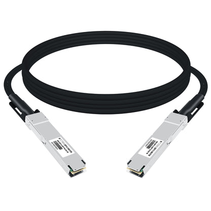 0.5m (2ft) 400G OSFP Flat Top InfiniBand NDR Passive Direct Attach Copper Twinax Cable Compatible with NVIDIA/Mellanox MCP4Y10-N00A for ConnectX-7 HCA