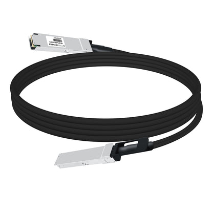 0.5m (2ft) 400G OSFP Flat Top InfiniBand NDR Passive Direct Attach Copper Twinax Cable Compatible with NVIDIA/Mellanox MCP4Y10-N00A for ConnectX-7 HCA