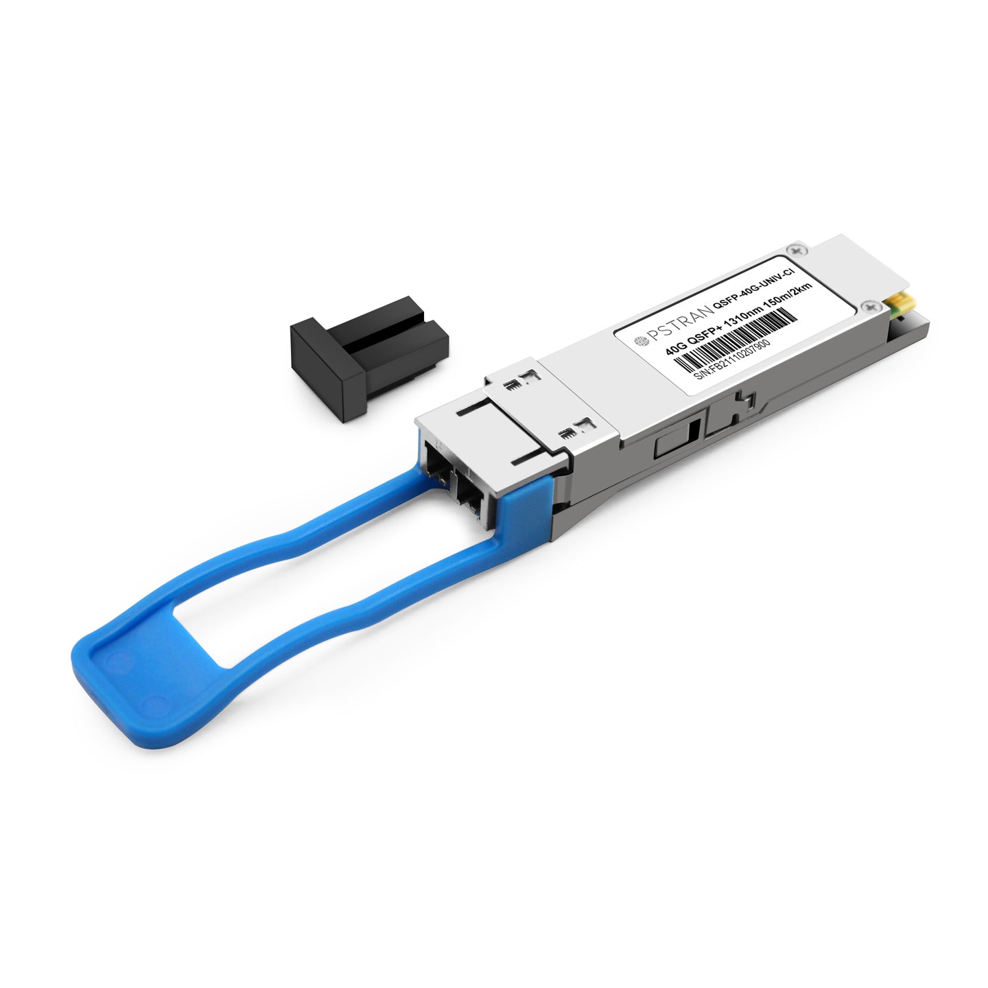 40GBASE-UNIV QSFP+ Optical Transceiver Module Compatible with Mikrotik Q+31DLC2D Duplex LC SMF/MMF 1310nm 2km/150m DDM