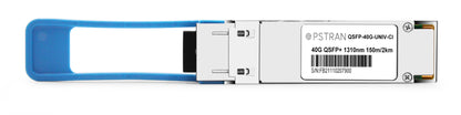 40GBASE-UNIV QSFP+ Optical Transceiver Module Compatible with Mikrotik Q+31DLC2D Duplex LC SMF/MMF 1310nm 2km/150m DDM